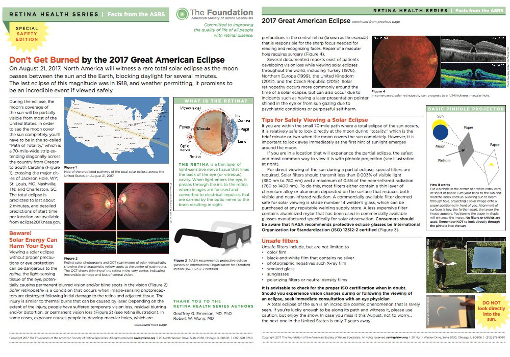 Retina Health Information - Patients - The American Society of